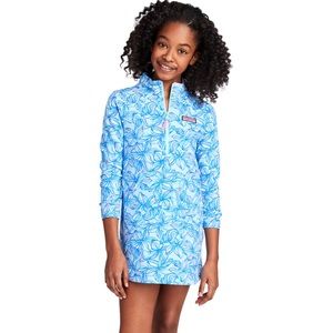 Vinyard Vines Girls Shel Shirt Plumeria Cover Up